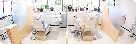 大森歯科医院の診療室